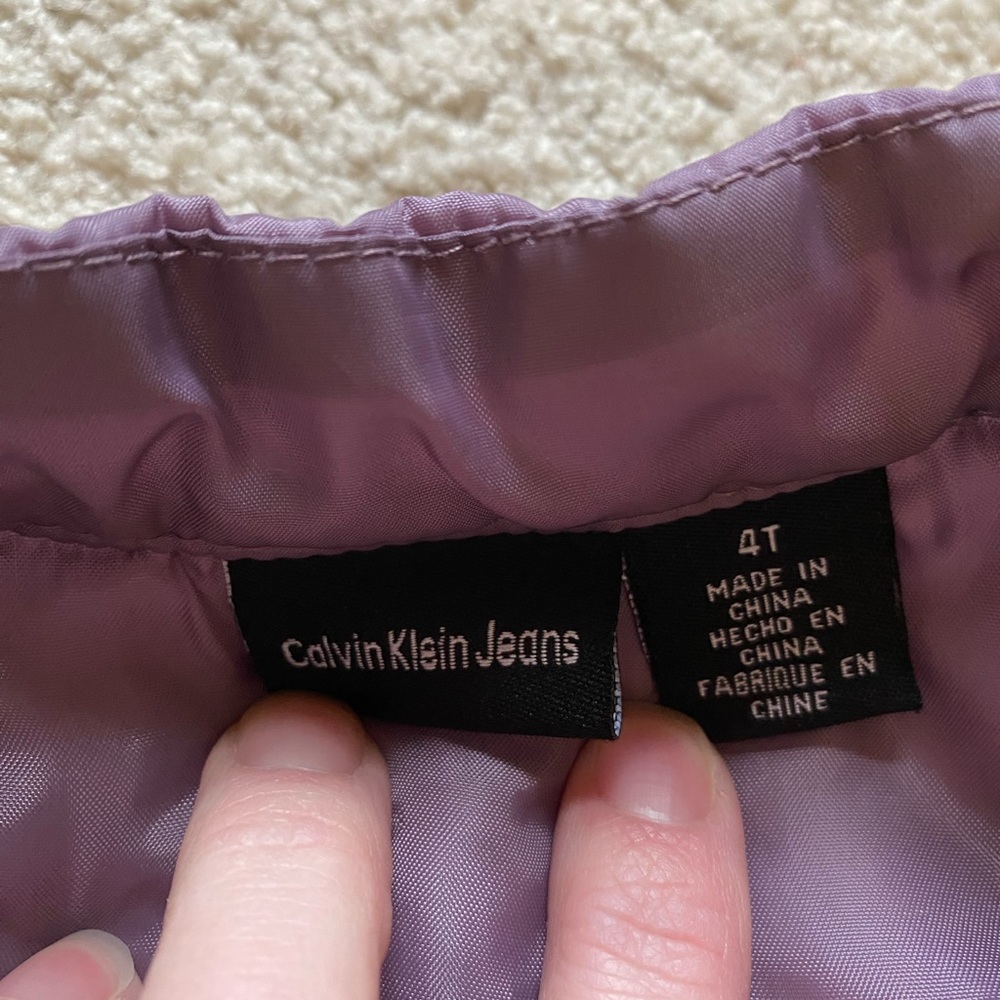 Calvin Klein Jeans Kids Vest in Purple - Picture 4 of 5